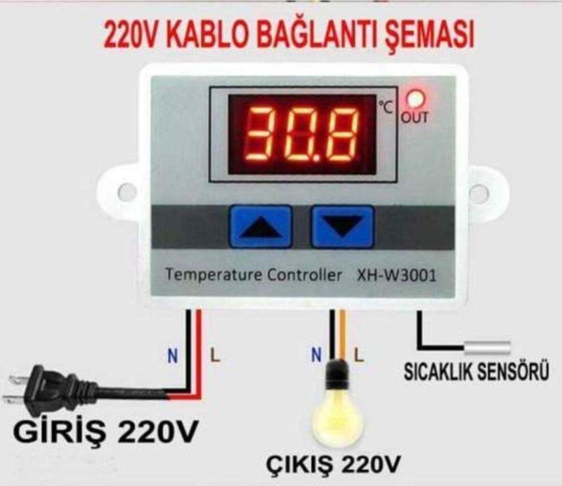 Xh – W3001 Isı Kontrol Ünitesi