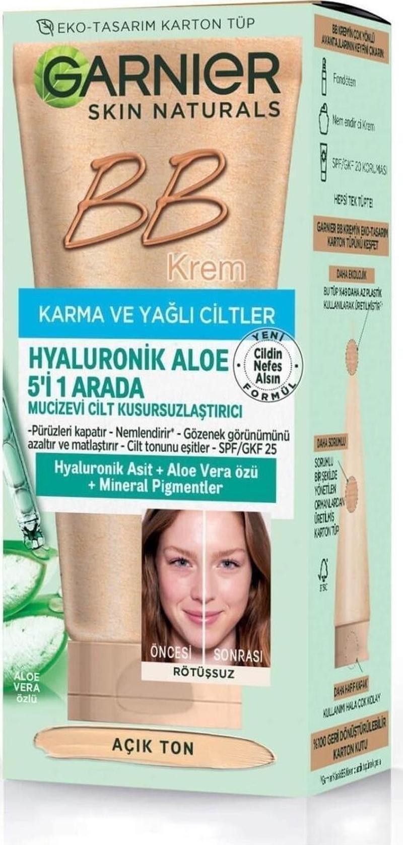 BB Krem Karma Yağlı Ciltler Açık Ton (Light) 40ml