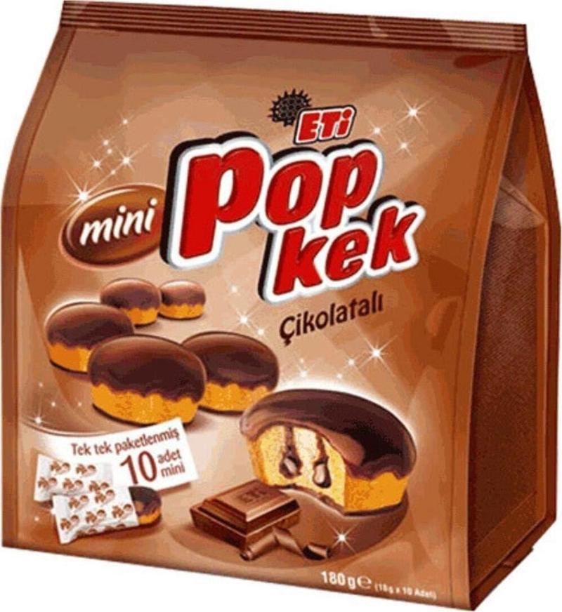 Eti Popkek Mini Çikolatalı 180 Gr