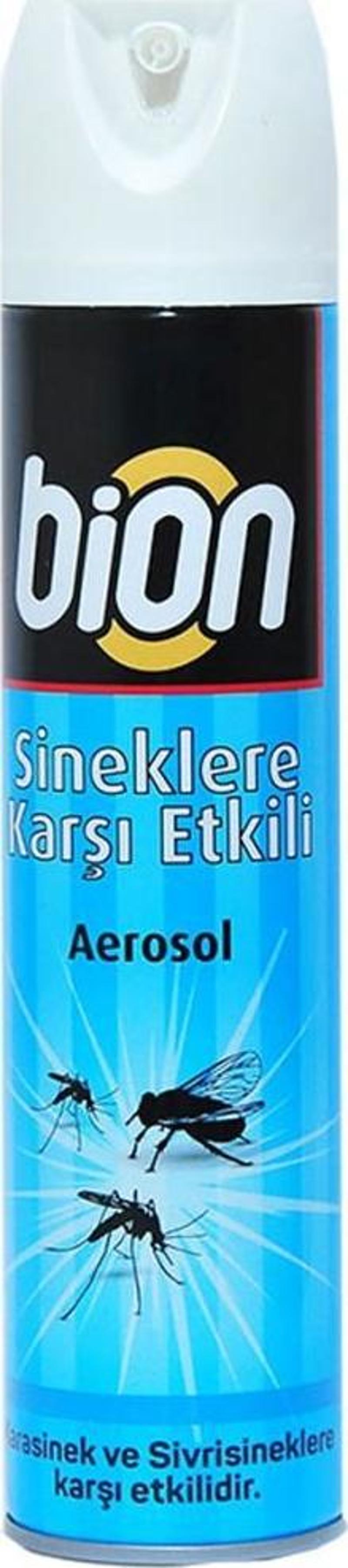 Sineklere Karşı Etkili Sprey Aerosol 405 ML Kara Sivrisinek