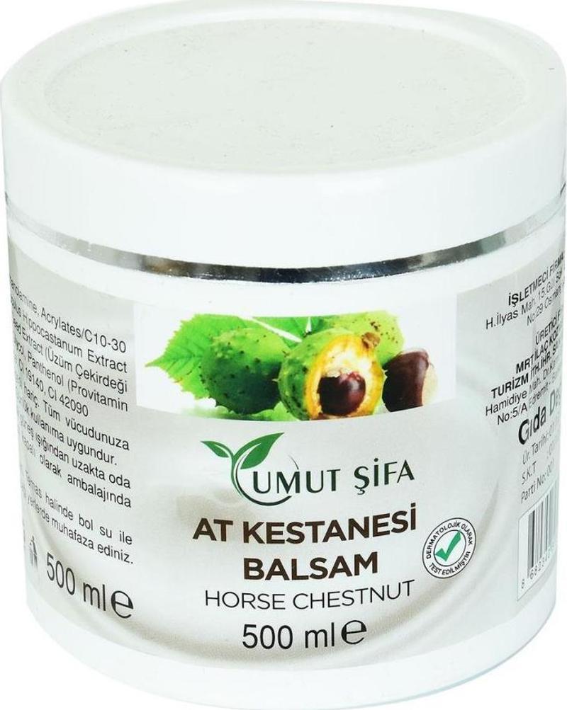 Doğal At Kestanesi Balsamı Horse Chestnut Kremi 500ML