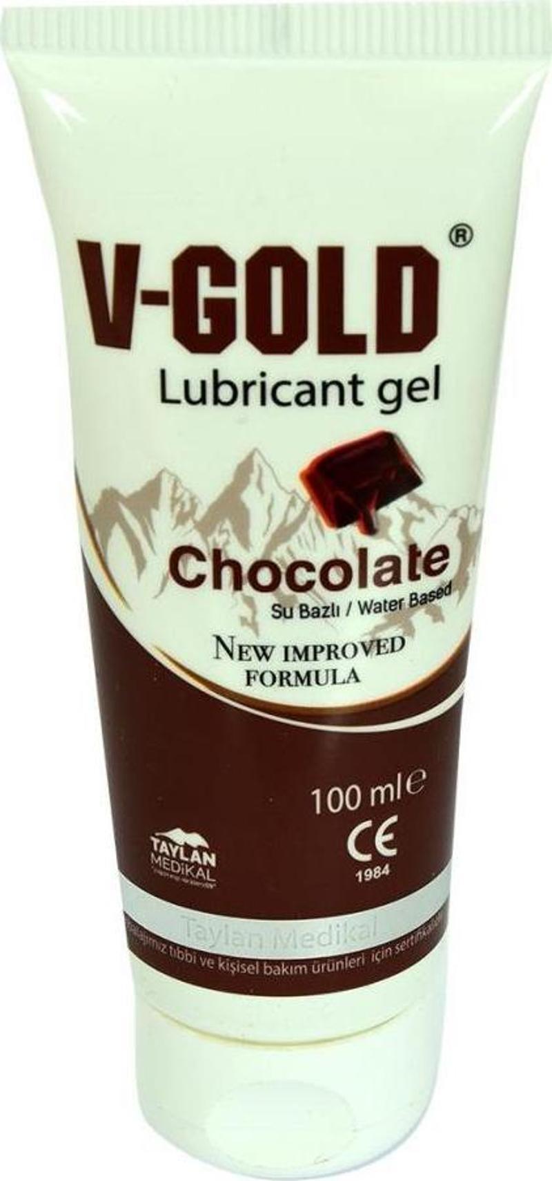 Lubricant Gel Çikolatalı Su Bazlı Kayganlaştırıcı Jel 100ML