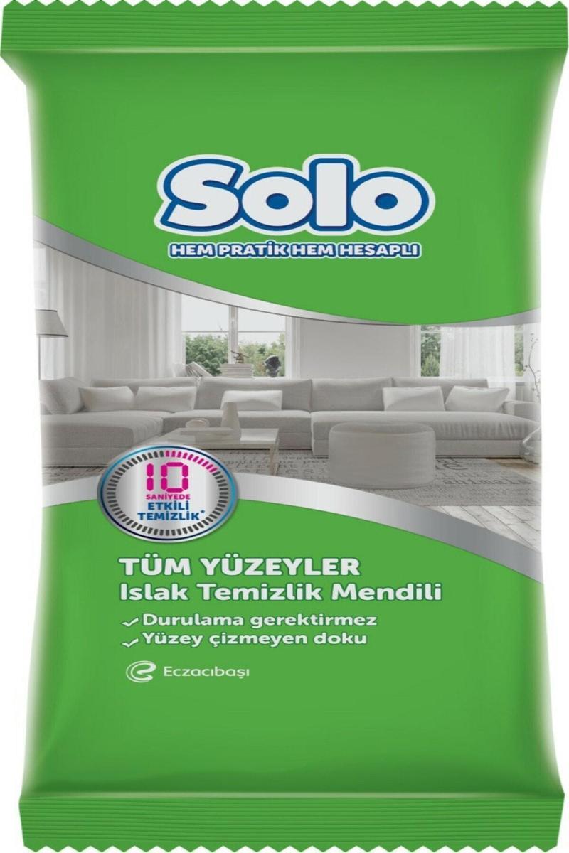 Tüm Yüzeyler Islak Temizlik Mendili