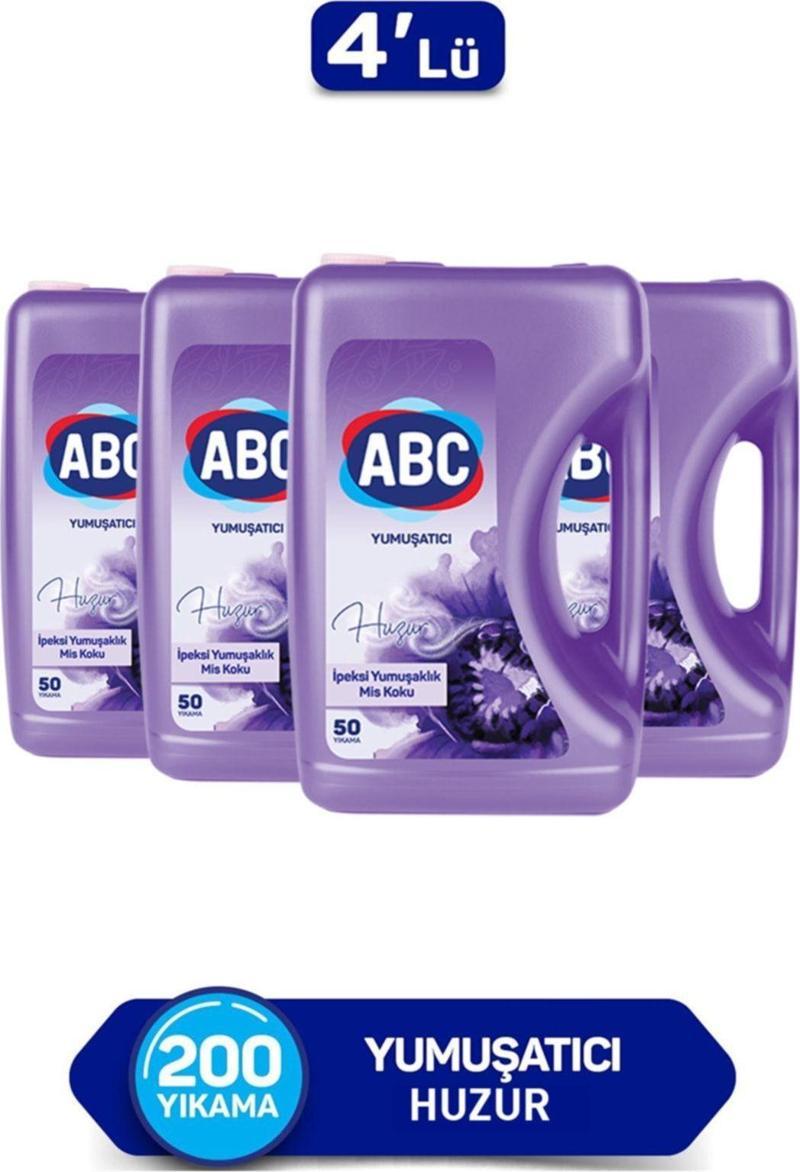 Sıvı Çamaşır Yumuşatıcı Huzur 5 Litre X 4 Adet