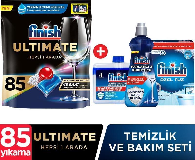 Ultimate 85 Kapsül Tablet + Temizlik Bakım Seti