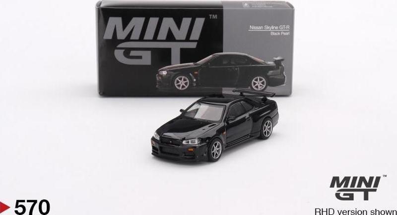 Nissan Skyline GT-R (R34) V-Spec Black Pearl - 570