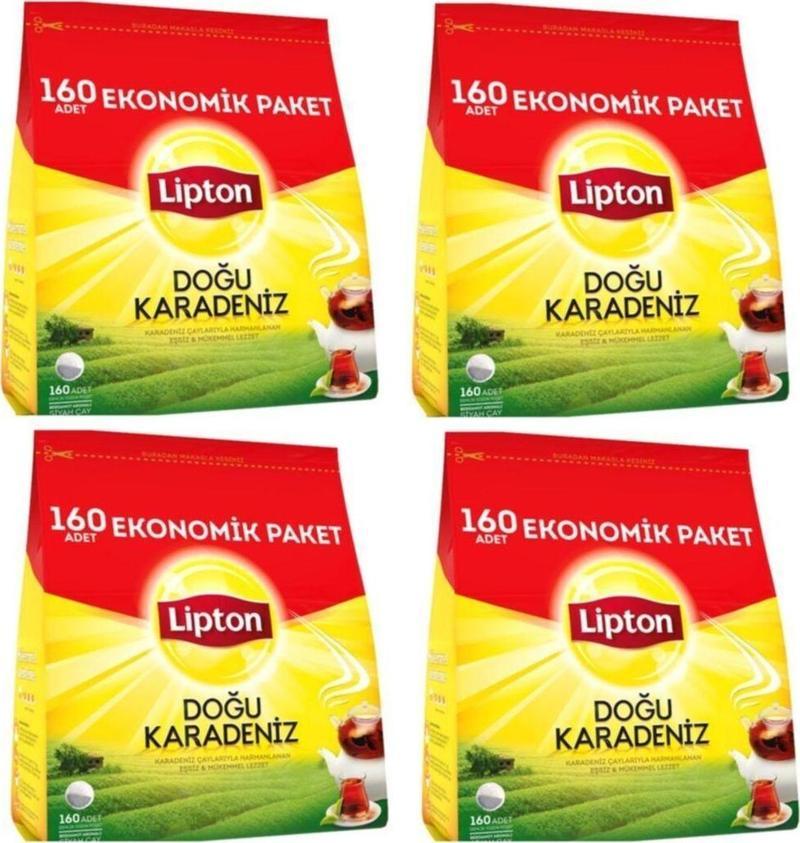 Doğu Karadeniz Demlik Poşet Çay 160'lı 4 Adet