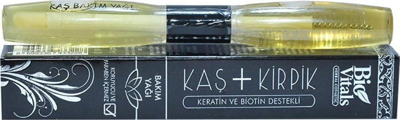 Kaş ve Kirpik Bakım Yağı 10ML Bitkisel Parabensiz Saf