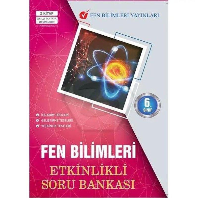 6. Sınıf Fen Bilimleri Etkinlikli Soru Bankası