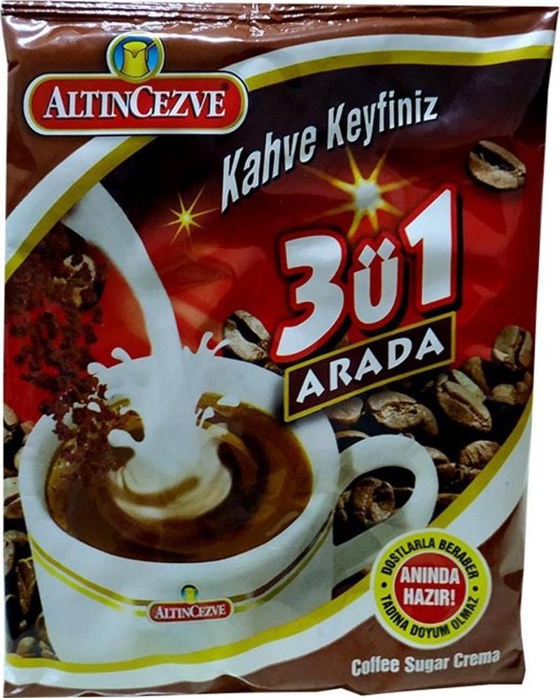 3 ü 1 Arada Hazır Kahve 250 Gr - Üçü Birarada