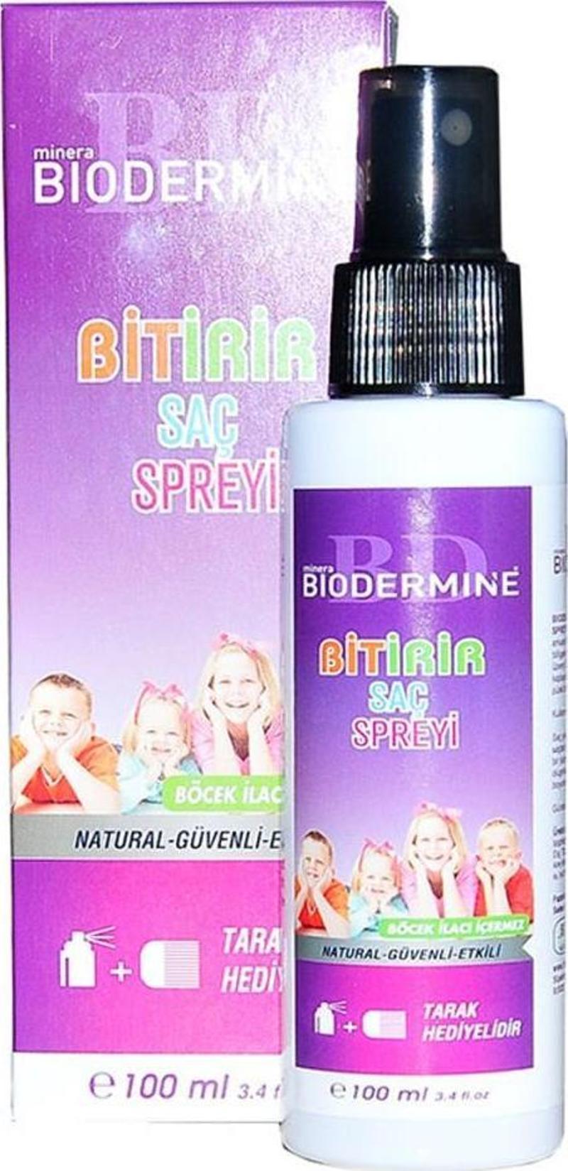 Bitirir Saç Spreyi Sirke Bit Öldürücü Doğal Sprey100ML