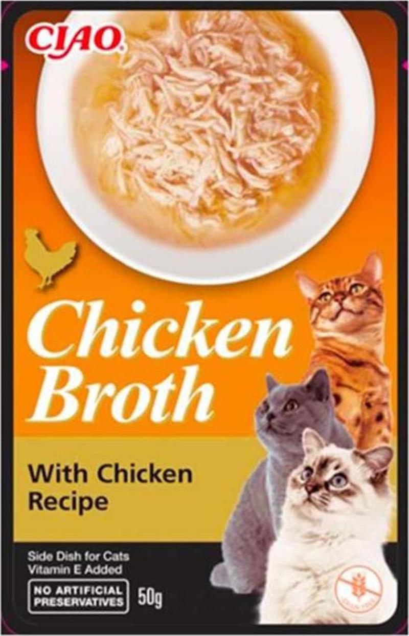 Tavuk Sulu ve Tavuklu Kedi Çorbası 50 Gr
