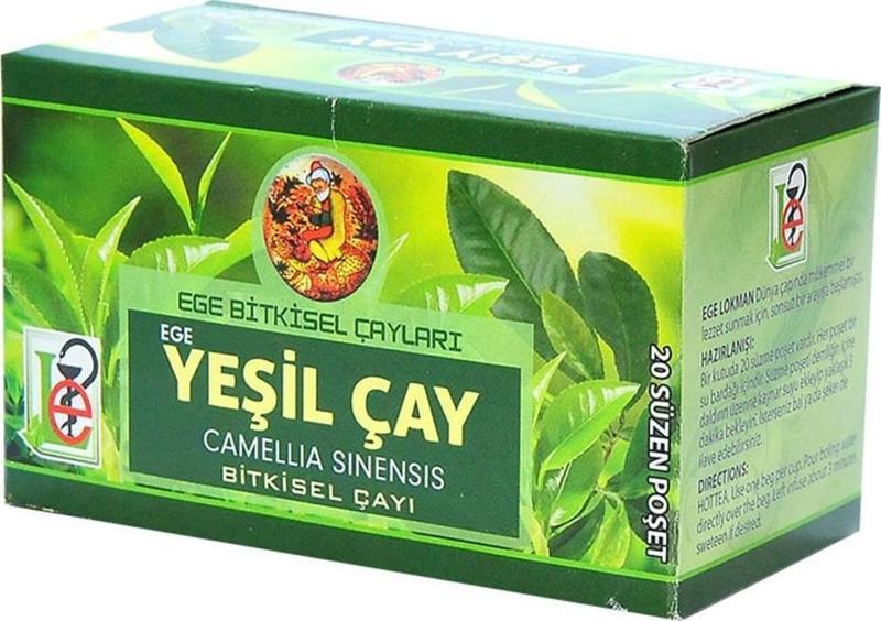 Bitkisel Çayları Yeşilçay Bitki Çayı 20 Süzen Poşet