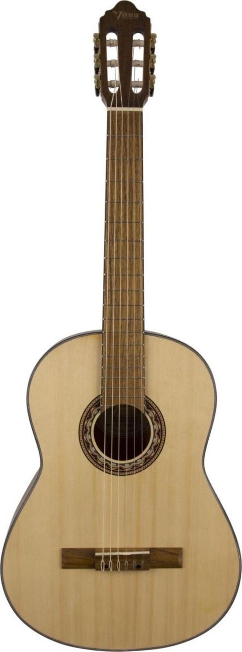 Vc304 Klasik Gitar, Scale 4/4, Naturel Mat, Kapak Sıtka