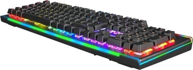 G906B Spectrum Rainbow Aydınlatmalı Bileklikli Mekanik Oyun Klavyesi