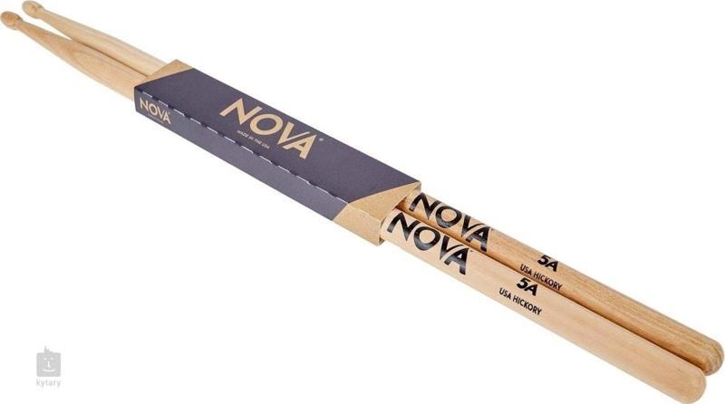 Vicfirth-4C Vıcfırth N5A Baget Nova 5A Wood, Hıckory, Nova 5A Baget (Çift)