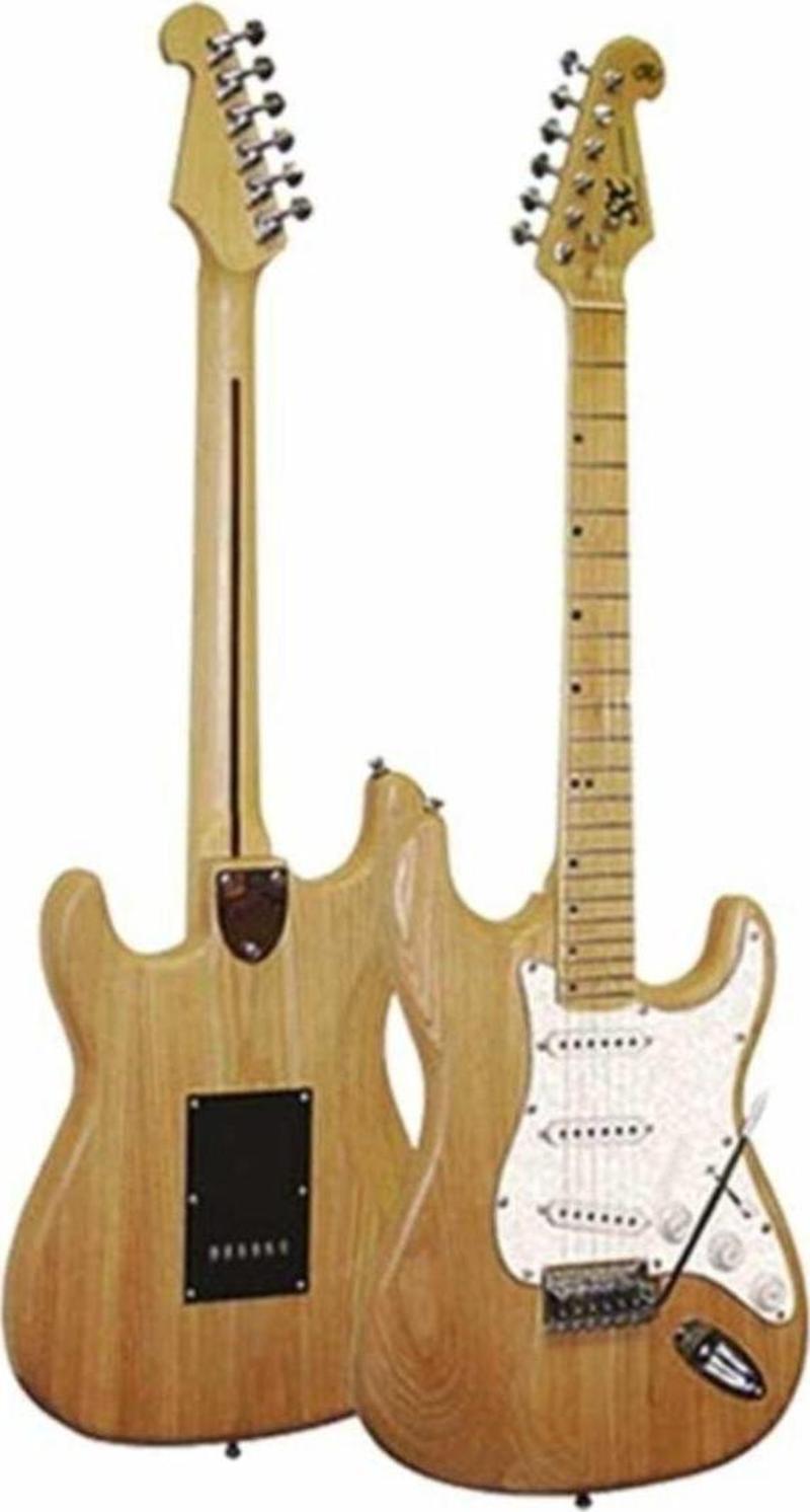 Stratocaster Elektro Gitar ( Vintage Naturel )
