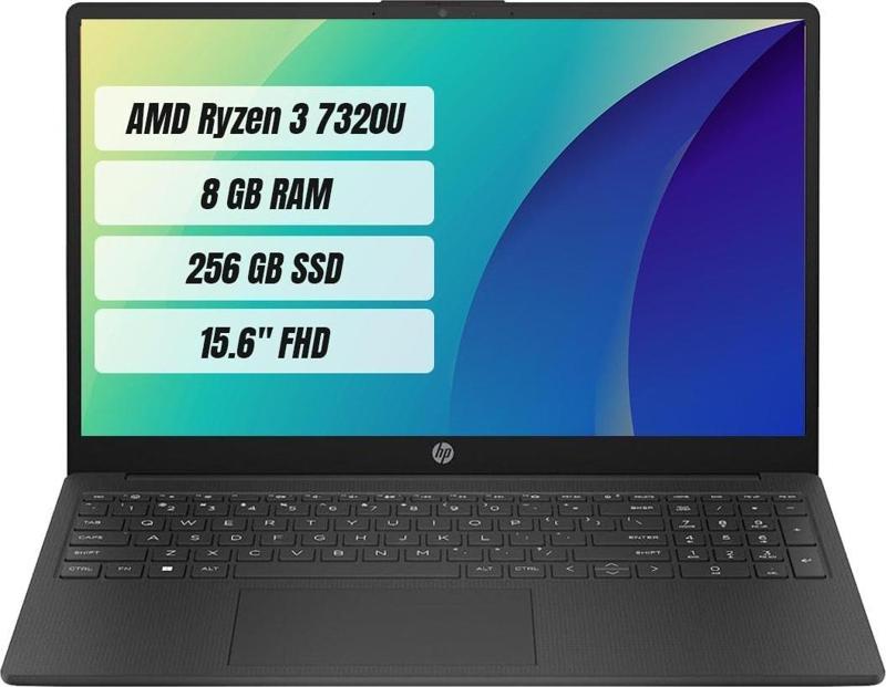 15-fc0003nt Amd Ryzen 3 7320u 8 Gb 256 Gb Ssd Freedos 15.6" Fhd Taşınabilir Bilgisayar 7p6e7ea