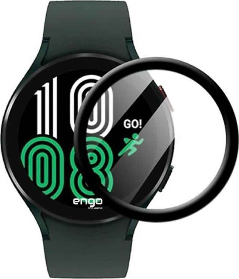 Samsung Galaxy Watch 4 Ekran Koruyucu Watch4 44mm Tam Kaplama 