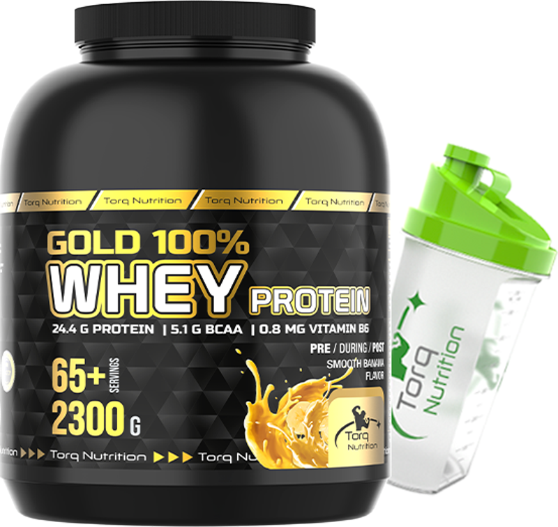 Gold Whey Protein Muz Aromalı 2300 gr