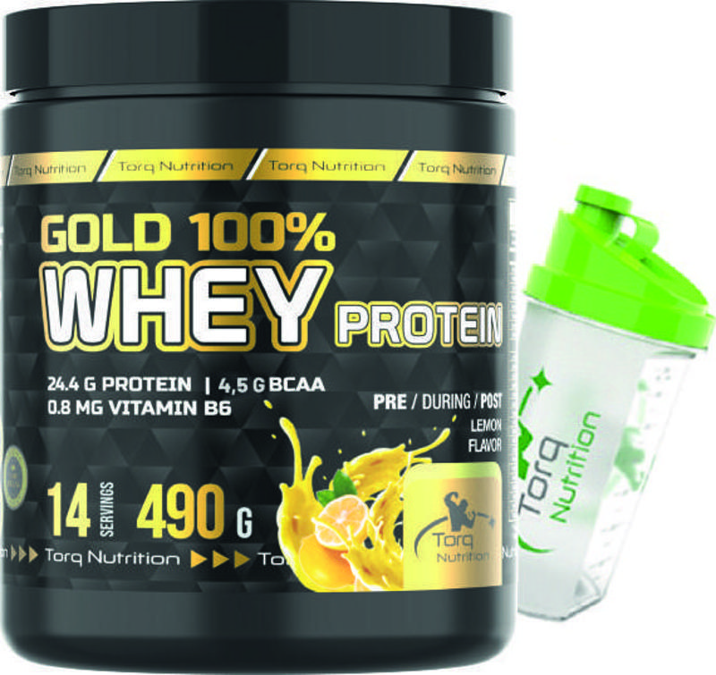 Gold Whey Protein Limon Aromalı 490 Gr