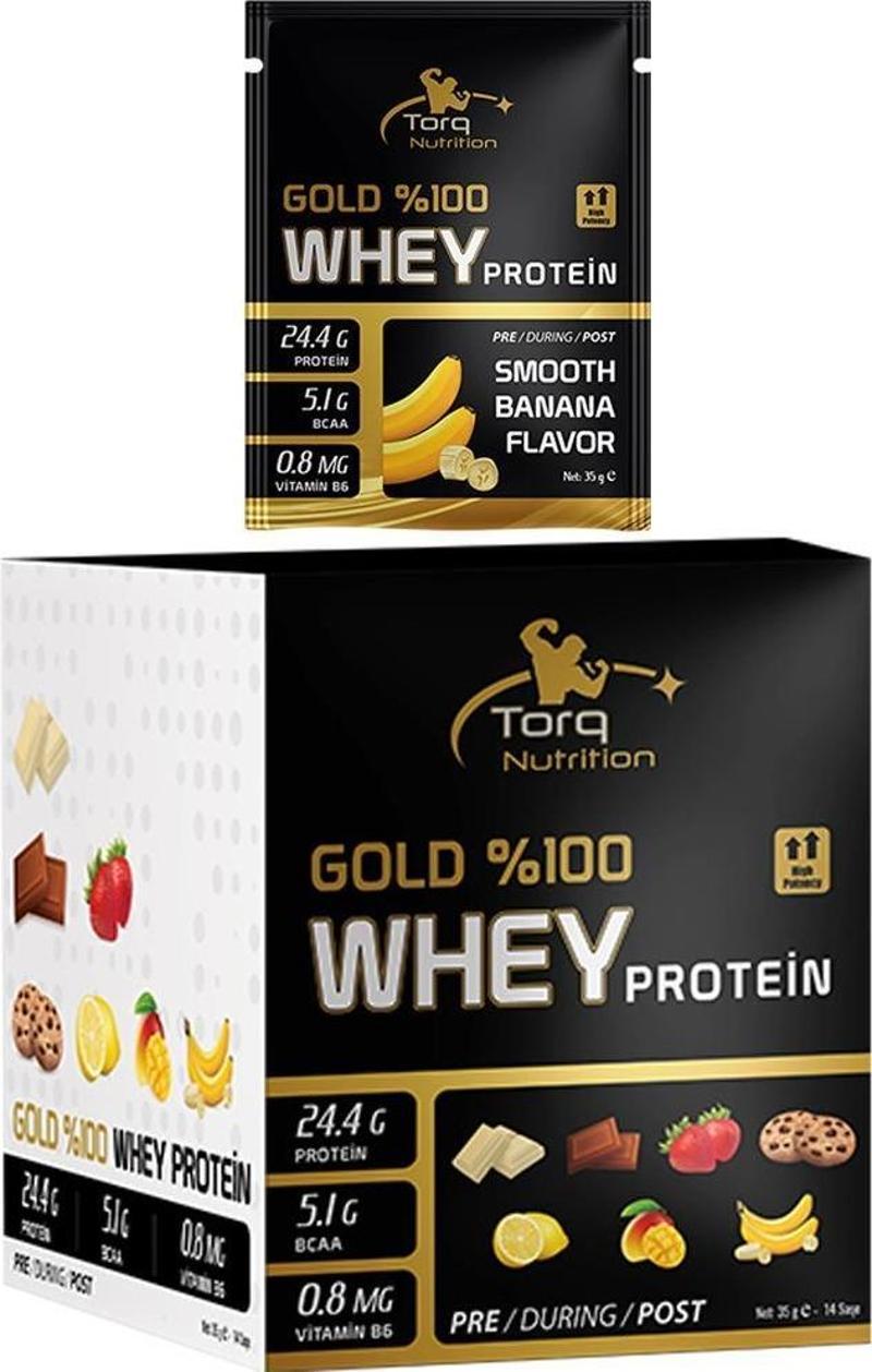 Gold Whey Protein 35 Gr x 14 SAŞE - Muz