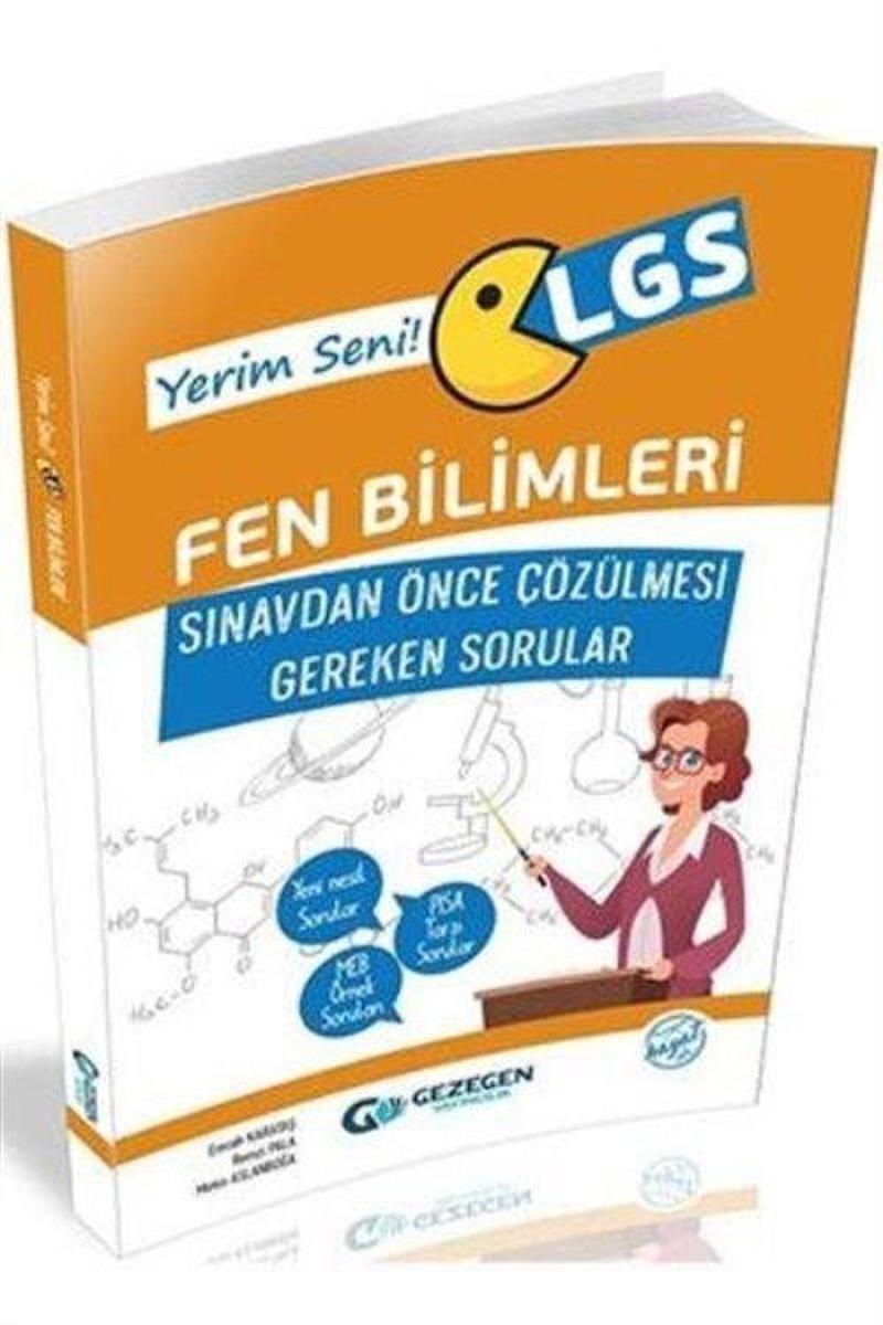 LGS Yerim Seni Fen Bilimleri Sınavdan Önce Çözülmesi Gereken Sorular