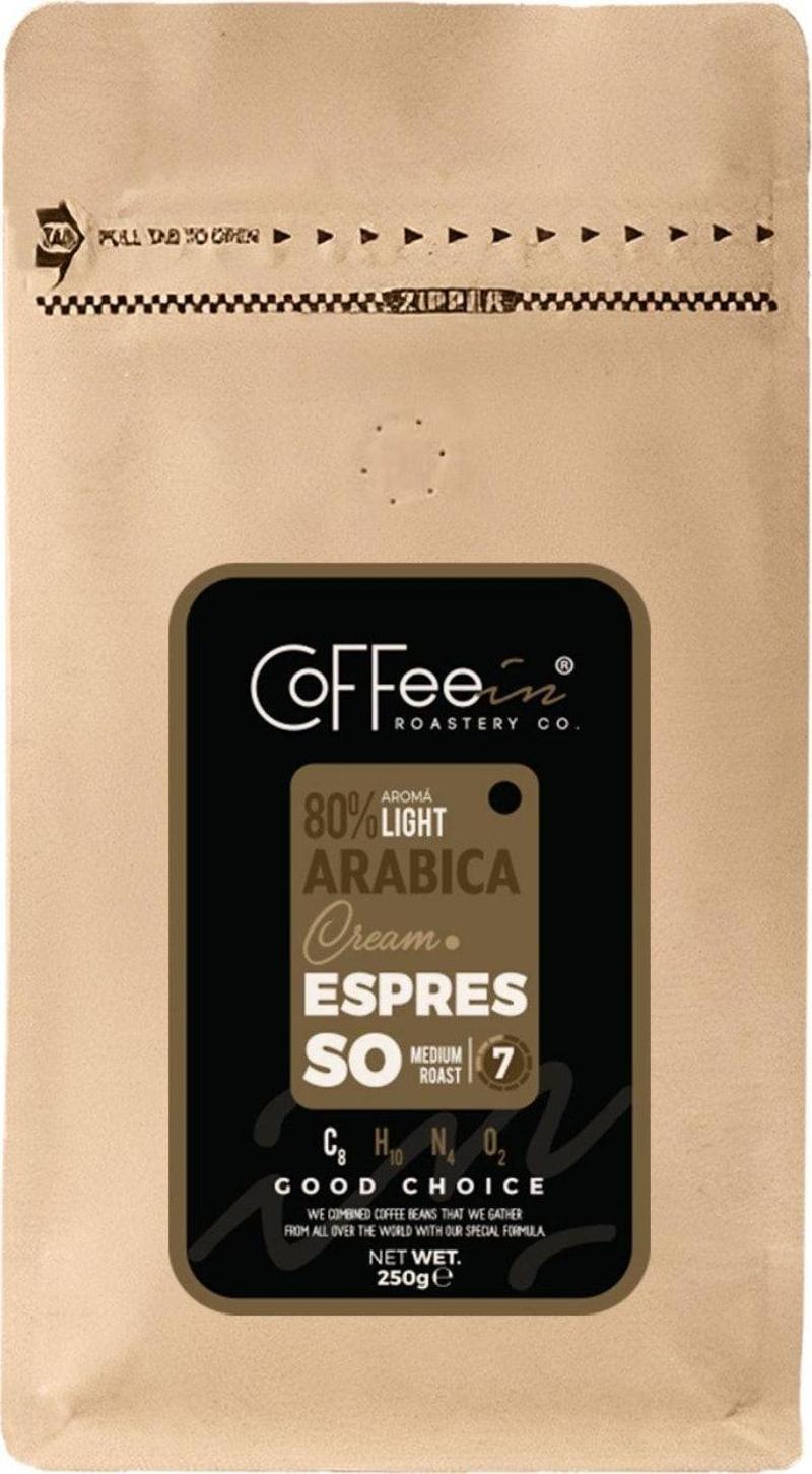 Creamin Espresso Çekirdek Kahve 250 Gr