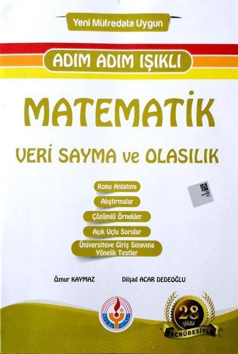 Adım Adım Işıklı Matematik Veri Sayma ve Olasılık