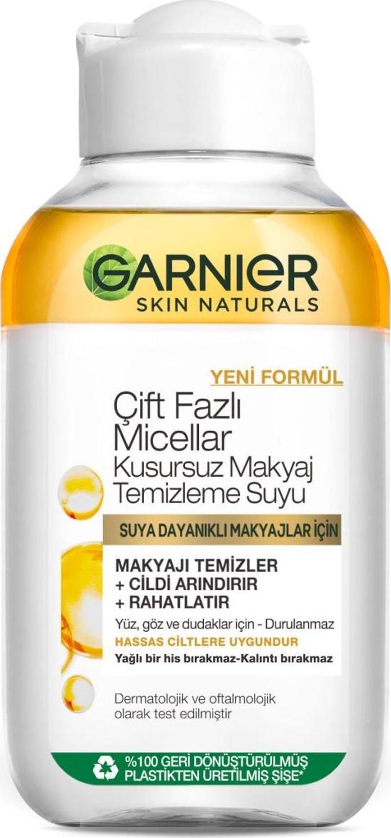Çift Fazlı Micellar Kusursuz Makyaj Temizleme Suyu 100 ml