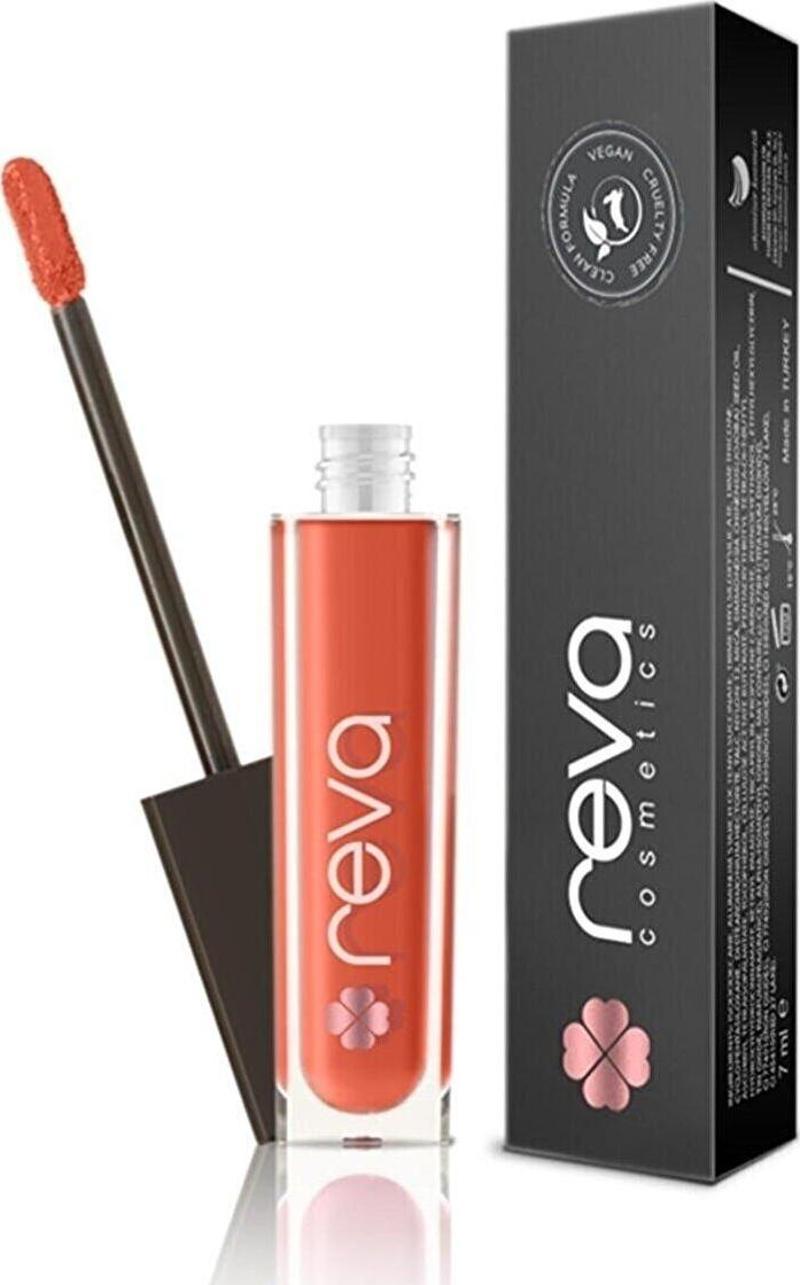 Creamy Matte Lip Gloss Red Clay - Mat Krem Dudak Parlatıcısı - No: 102 - Vegan & Temiz İçerik