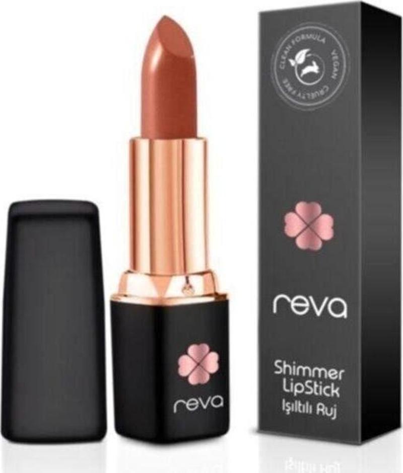 Işıltı Ruj - Shimmer Lipstick Apricot Brandy - No: 903 - Vegan & Temiz İçerik