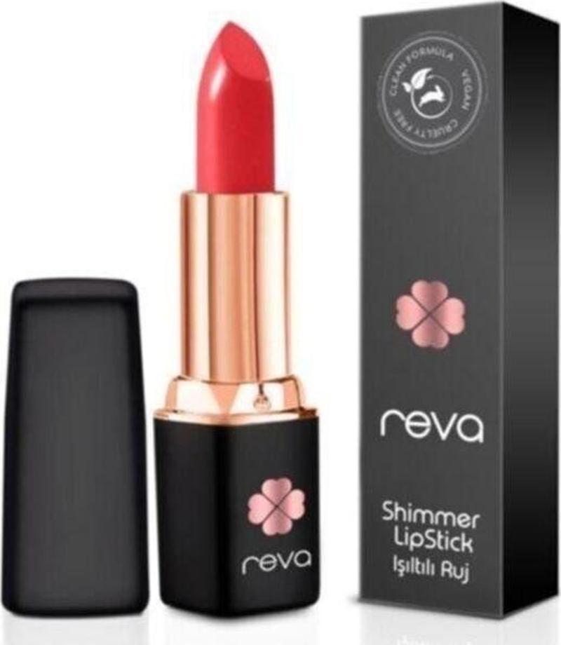 Işıltı Ruj - Shimmer Lipstick High Risk Red - No: 904 - Vegan & Temiz Içerik