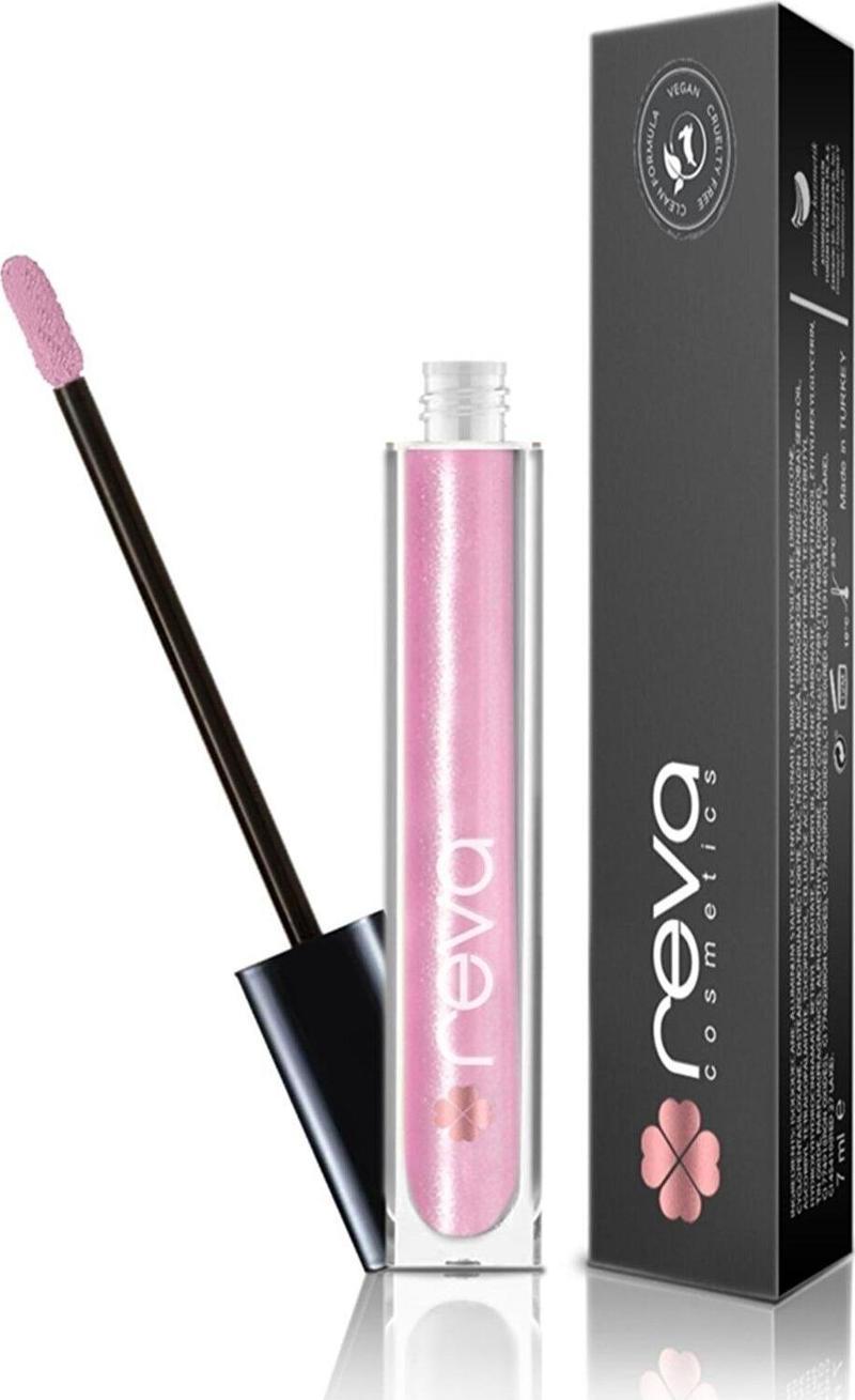 Işıltılı Dudak Parlatıcısı - Hi-shine Lip Gloss Reflective Pink - No: 201 - Vegan & Temiz İçerik