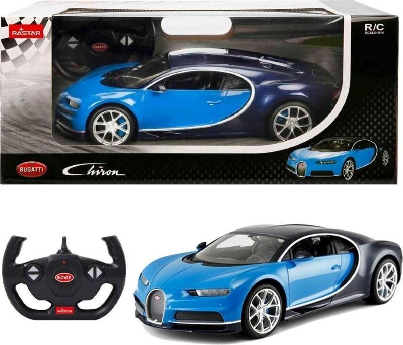 1:14 Uzaktan Kumandalı Araba Bugatti Chiron Işıklı Araba 32 Cm