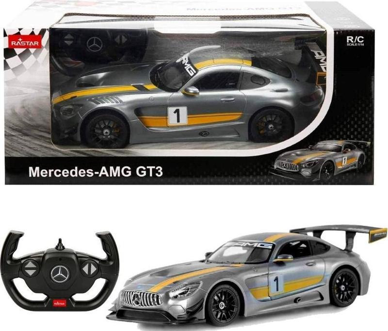 1:14 Uzaktan Kumandalı Araba Mercedes Amg Gt3 34 Cm