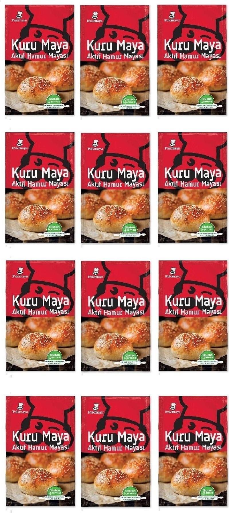 Kuru Maya 100 Gr X 12 Adet