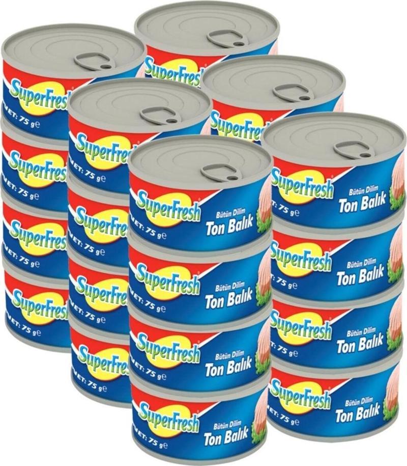 SüperFresh Ton Balığı 75 Gr X 24 Adet