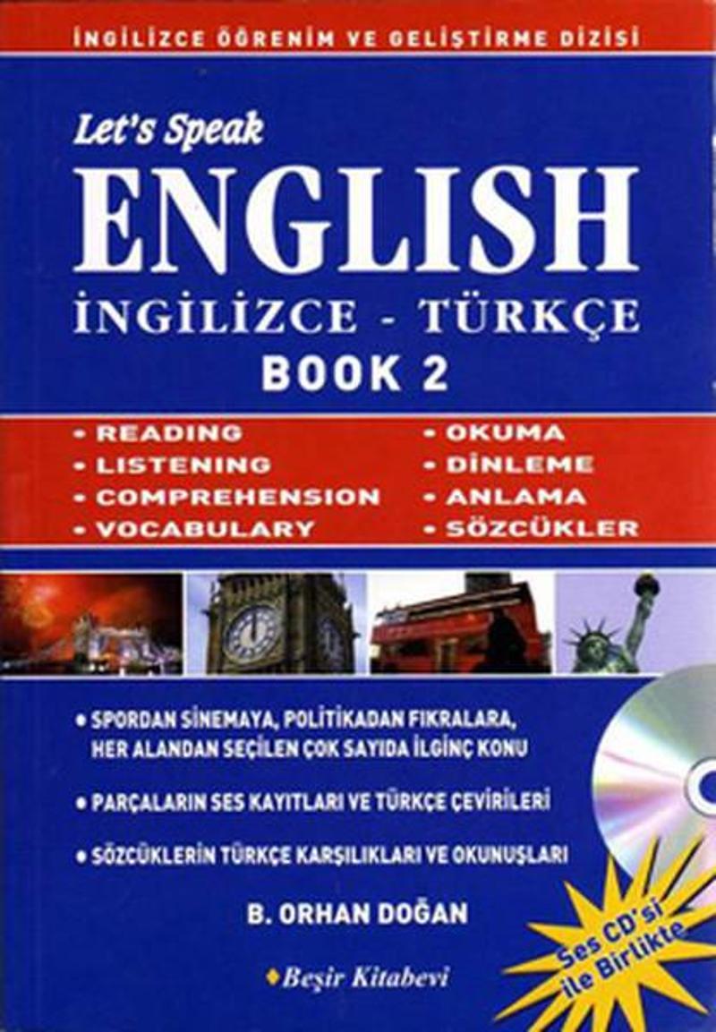 Beşir Kitabevi Let's Speak English Book 2 - Bekir Orhan Doğan CV8532