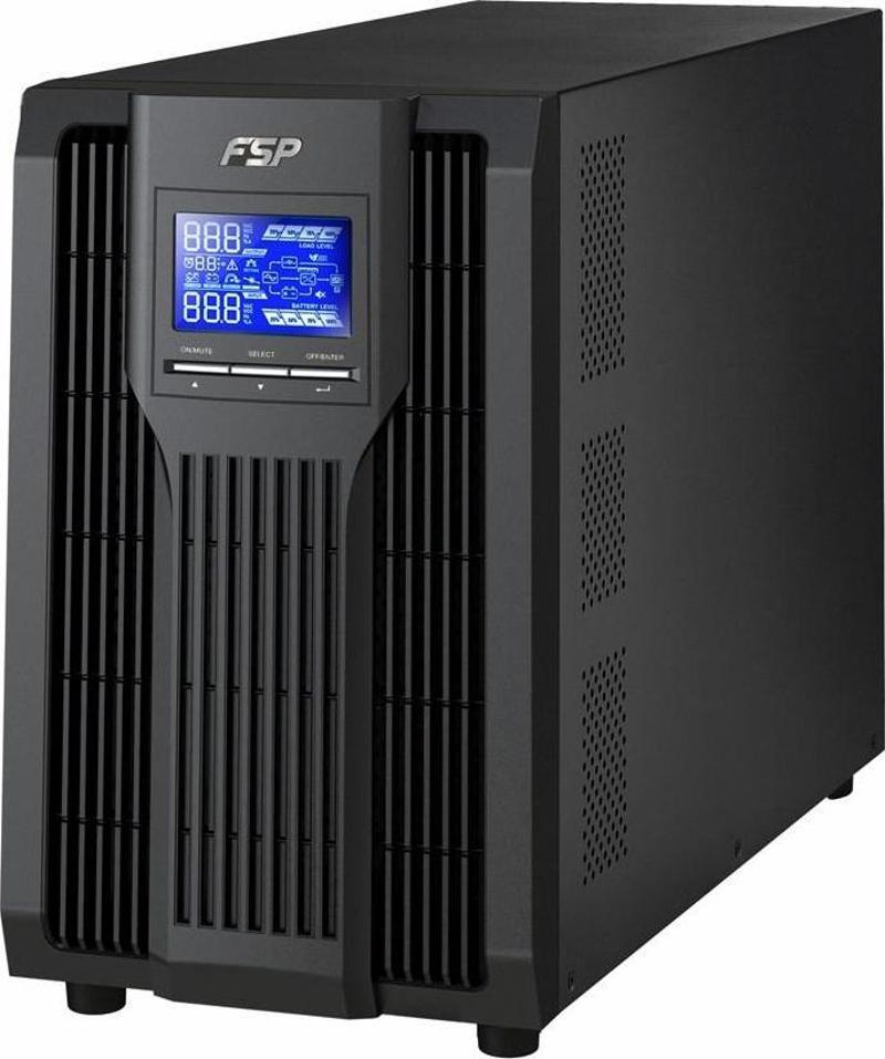 Champ 3K 2700W- 3000VA Online Ups Güç Kaynağı (6X9A Akü)