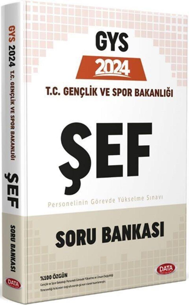 2024 GYS Gençlik ve Spor Bakanlığı Şef Soru Bankası