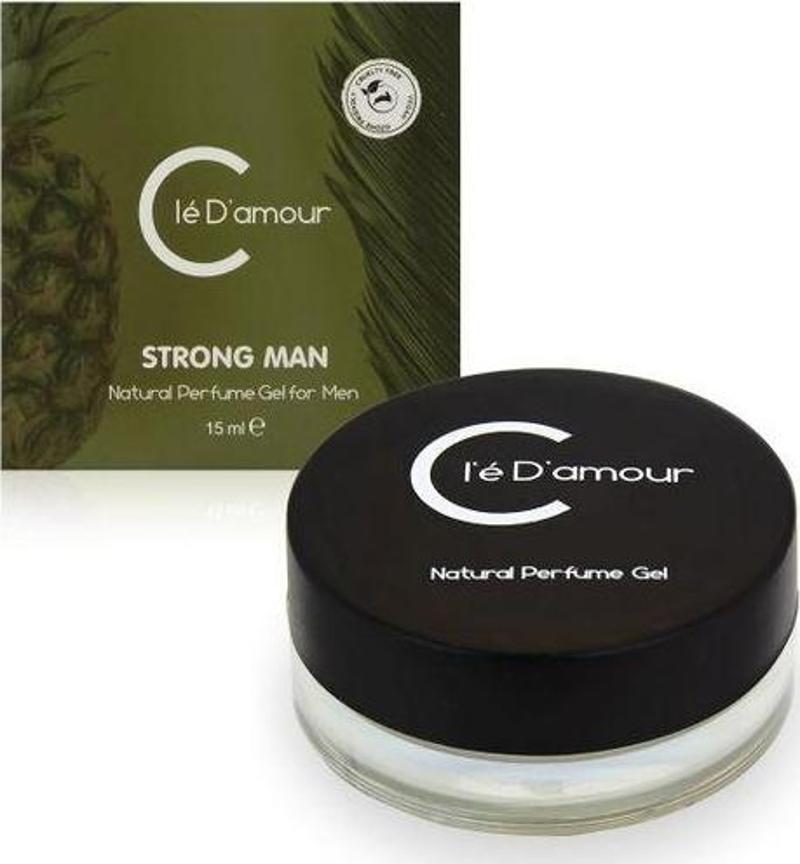 Strong Man (Fougére/Aromatik) Men - Erkek Jel Parfüm 15 ml - Vegan