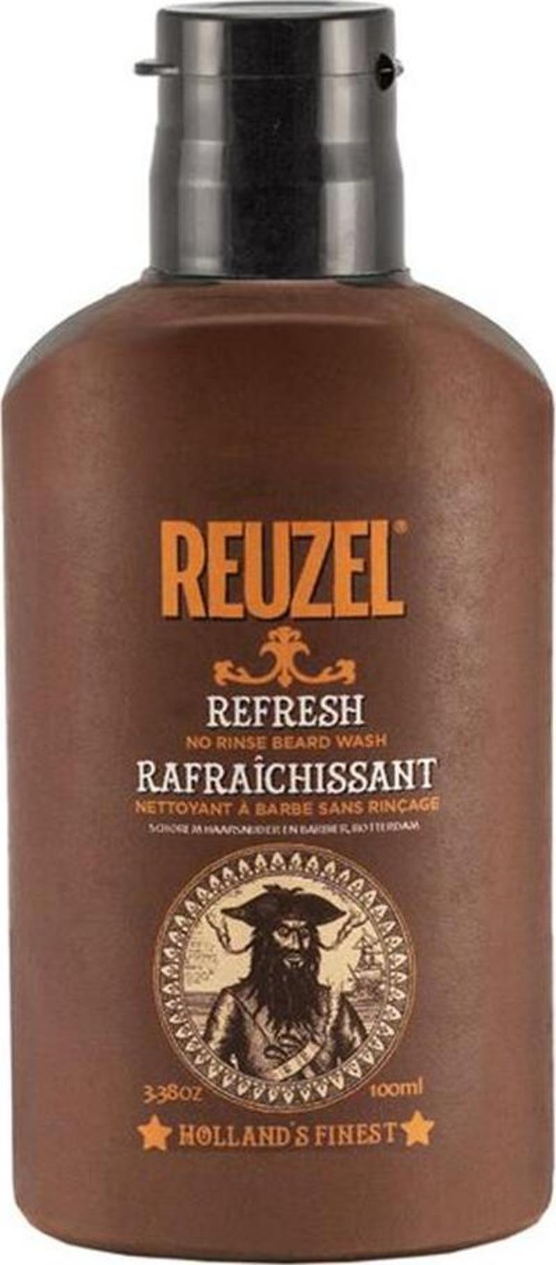 Refresh No Rinse Beard Wash Sakal ve Bıyık Yıkama Jeli 100ML