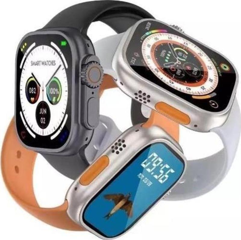 Inovaxis Orjinal X8 Ultra Gps/Nfc/Siri Destekli Watch 8 Uyumlu Akıllı Saat