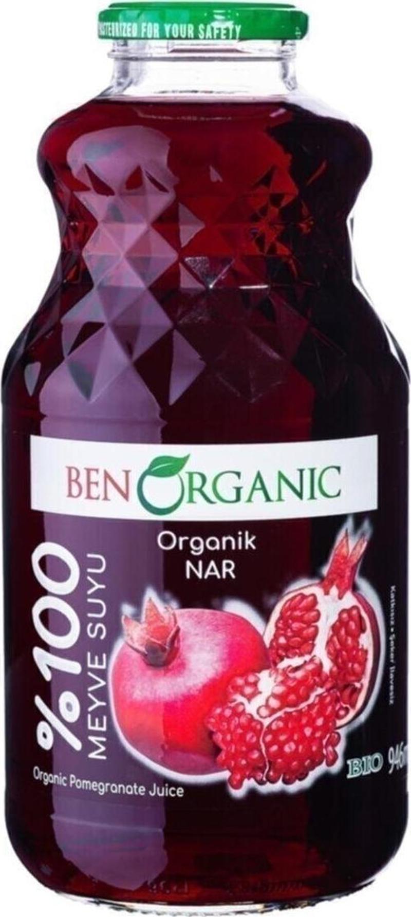 Ben Organic Nar Suyu 1000 Ml