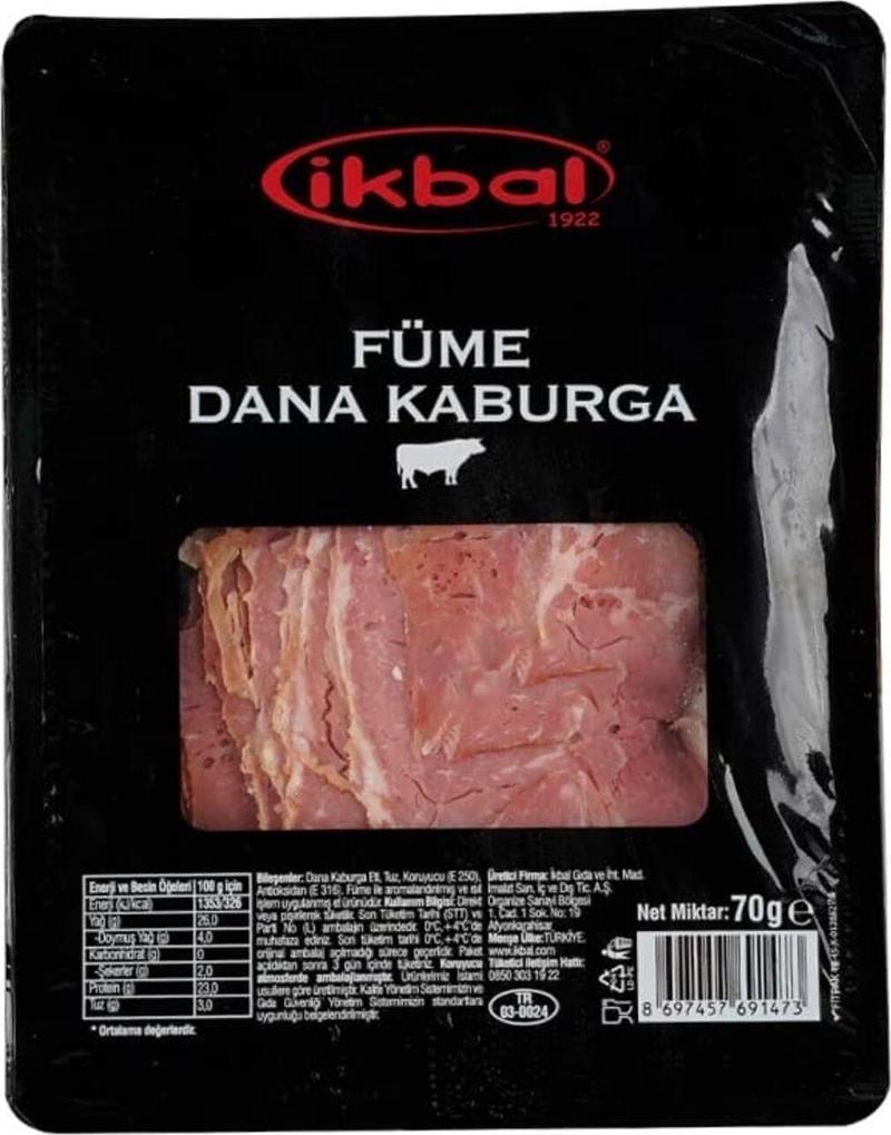 Dana Füme Kaburga 70 Gr