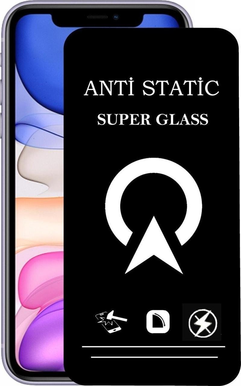 Apple Iphone 11 Tam Kaplayan Anti Statik Çizilmez Safir Ekran Koruyucu Cam