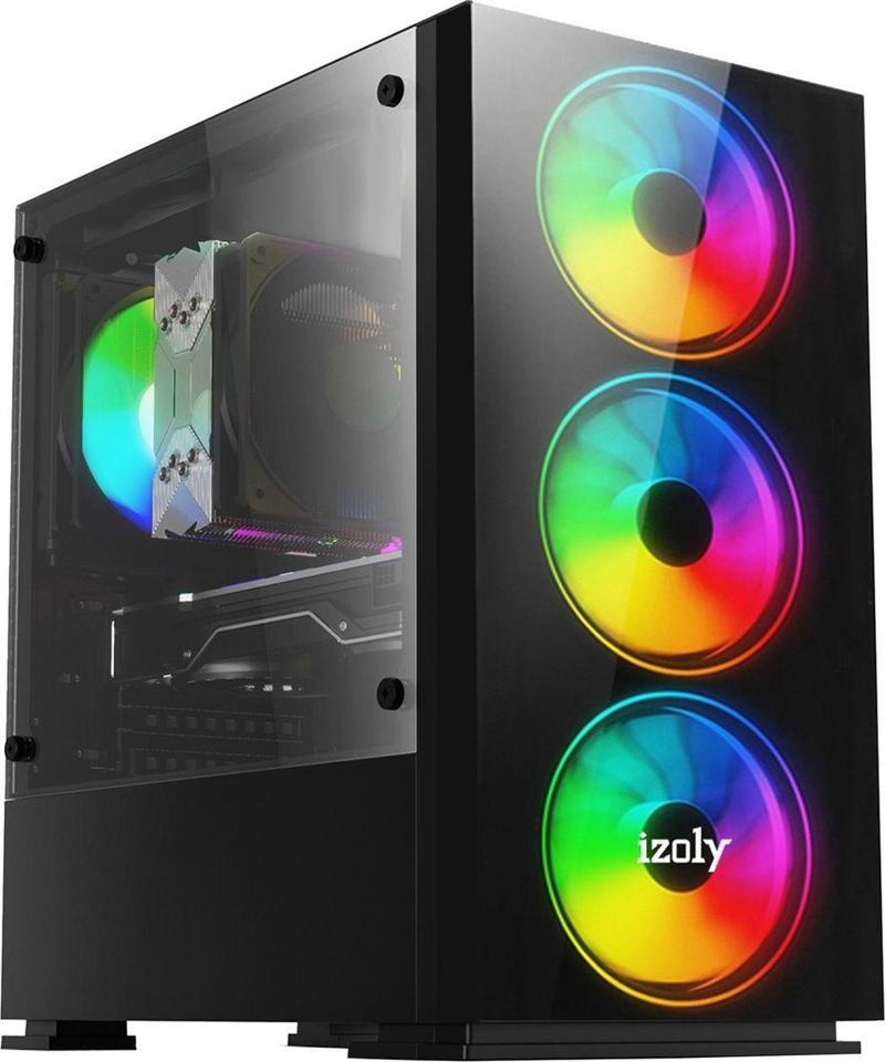 İzoly N12x-t TM 3000G 16GB 256GB SSD Oyuncu Masaüstü Bilgisayarı
