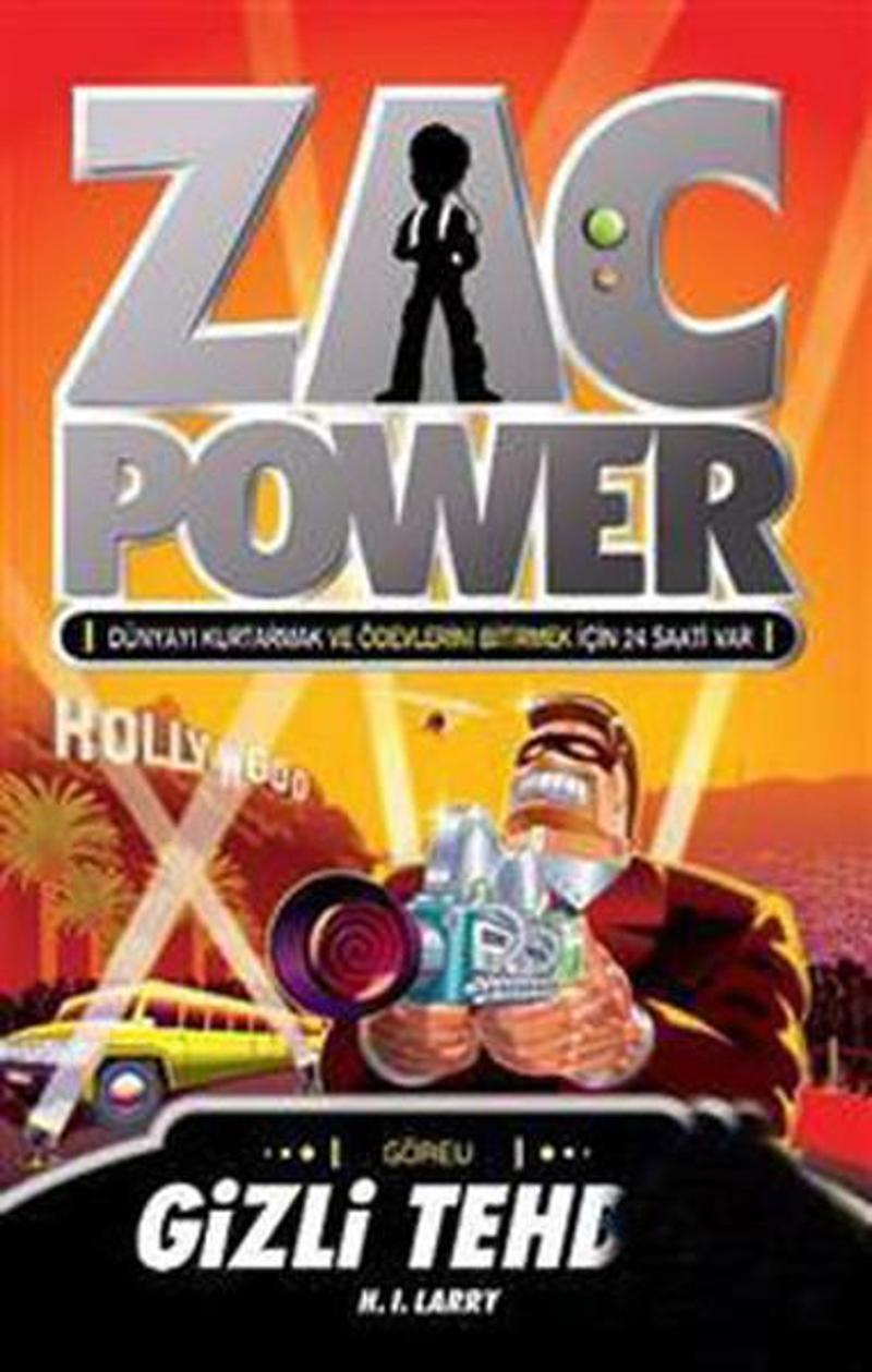 Caretta Çocuk Zac Power 9 - Gizli Tehdit - H. I. Larry