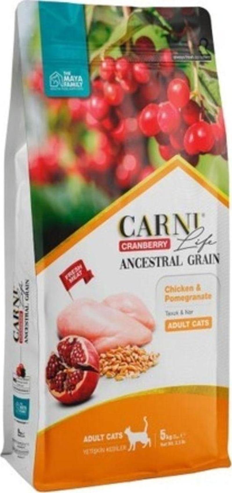 Carni Cat Adult Tavuk/narlı Kedi Maması 5 Kg